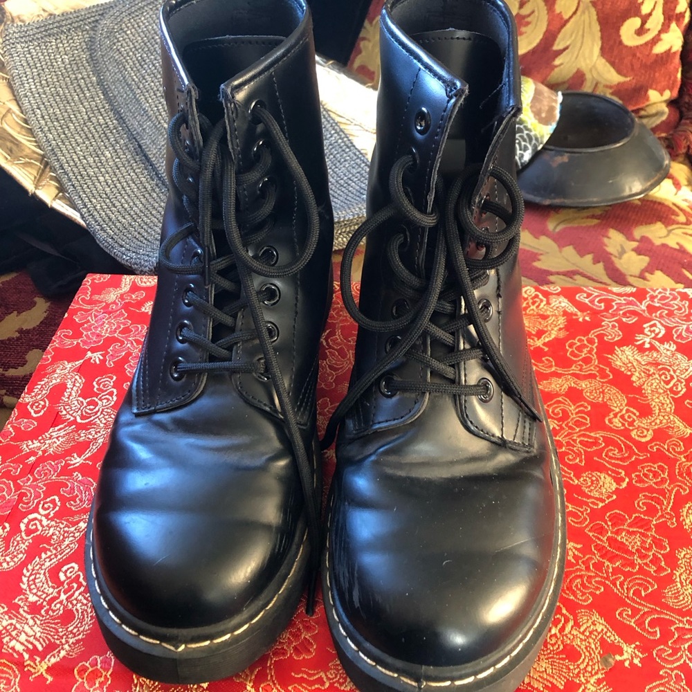 Boots, vegan leather